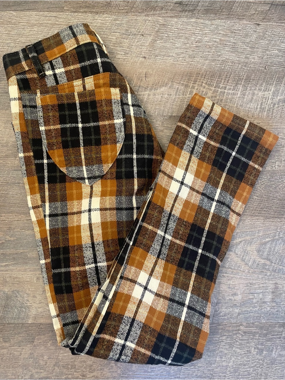 XS - plaid 100%cotton
